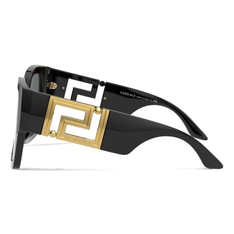 versace greca glasses|versace sunglasses black.